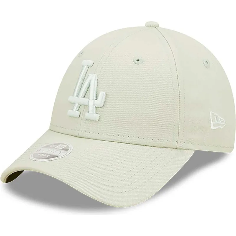 cap-curbata-green-adjustable-strap-claro-claro-9forty-league-essential-de-los-angeles-dodgers-mlb-de-new-era
