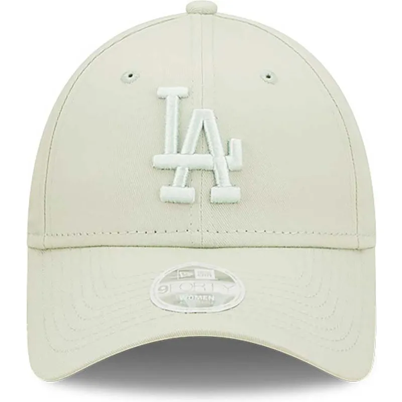 cap-curbata-green-adjustable-strap-claro-claro-9forty-league-essential-de-los-angeles-dodgers-mlb-de-new-era