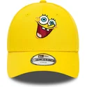epci-curbata-galben-reglabila-pentru-copii-9forty-de-spongebob-de-new-era