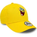 epci-curbata-galben-reglabila-pentru-copii-9forty-de-spongebob-de-new-era