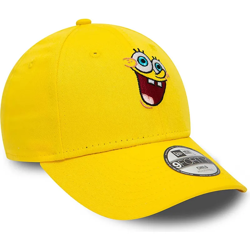 epci-curbata-galben-reglabila-pentru-copii-9forty-de-spongebob-de-new-era epci-curbata-galben-reglabila-pentru-copii-9forty-de-spongebob-de-new-era