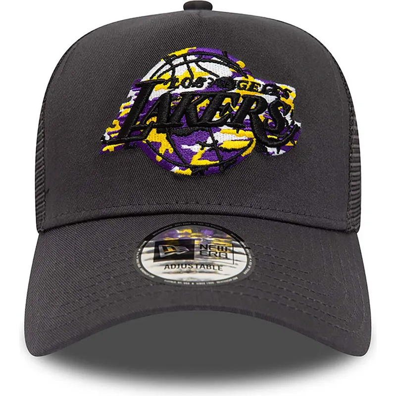 cap-curbata-gray-snapback-a-frame-team-camo-infill-de-los-angeles-lakers-nba-de-new-era