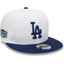 epci-plata-alb-snapback-9fifty-crown-patches-de-los-angeles-dodgers-mlb-de-new-era