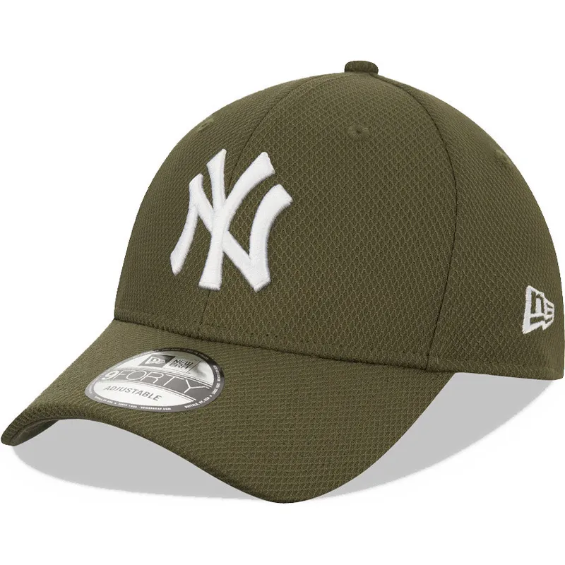 Gorra curva beige ajustable 9FORTY Diamond Era de New York Yankees MLB de  New Era