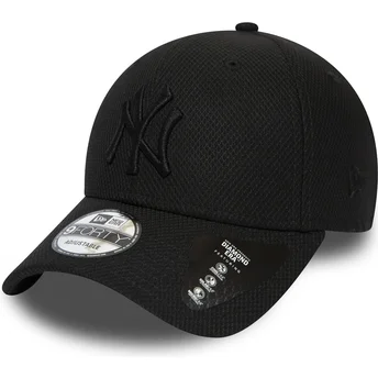 Șepci curbată negru reglabilă 9FORTY Diamond Era de New York Yankees MLB de New Era