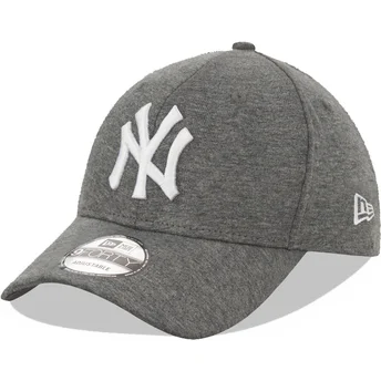 Șepci curbată gri bandă reglabilă 9FORTY Jersey de New York Yankees MLB de New Era