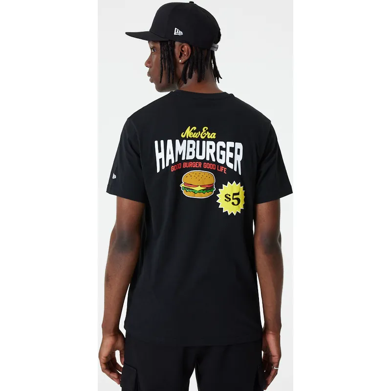 tricouri-maneca-scurta-negru-good-burger-good-life-food-graphic-de-new-era
