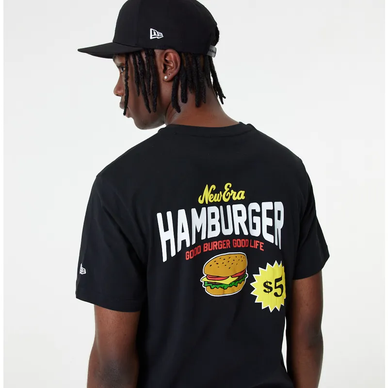 tricouri-maneca-scurta-negru-good-burger-good-life-food-graphic-de-new-era