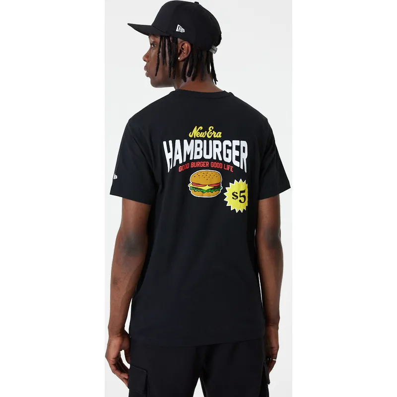 tricouri-maneca-scurta-negru-good-burger-good-life-food-graphic-de-new-era
