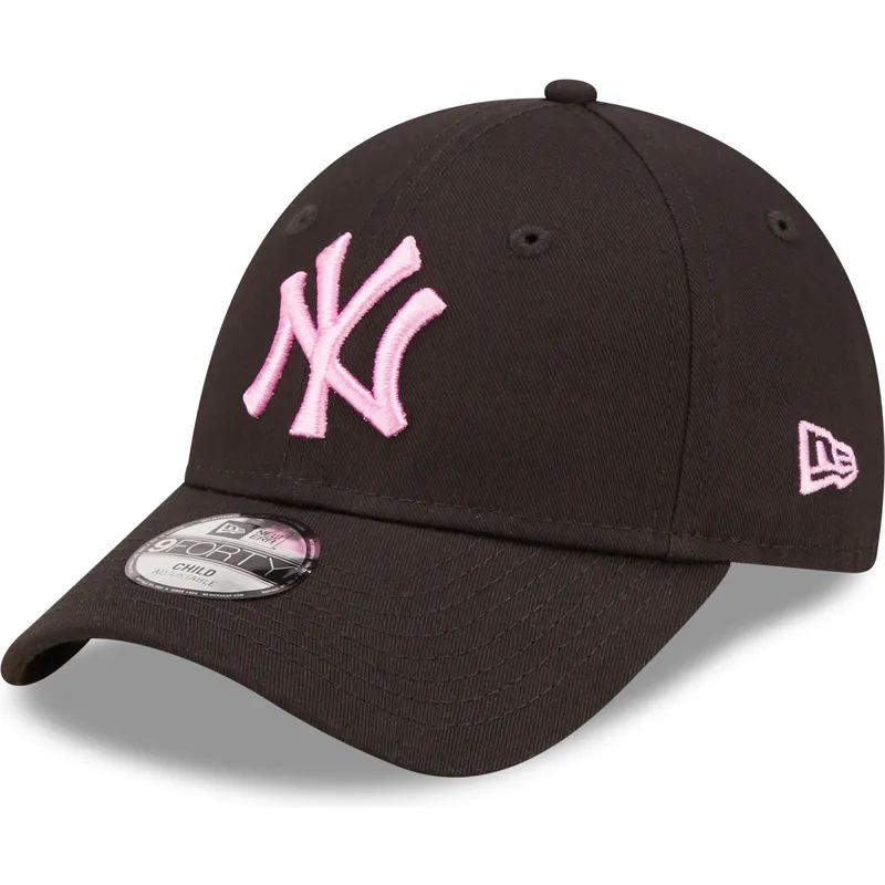 epci-curbata-negru-reglabila-pentru-copii-rosa-9forty-league-essential-de-new-york-yankees-mlb-de-new-era