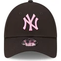 epci-curbata-negru-reglabila-pentru-copii-rosa-9forty-league-essential-de-new-york-yankees-mlb-de-new-era