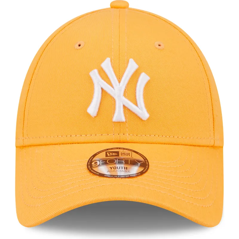epci-curbata-portocaliu-reglabila-pentru-copii-9forty-league-essential-de-new-york-yankees-mlb-de-new-era