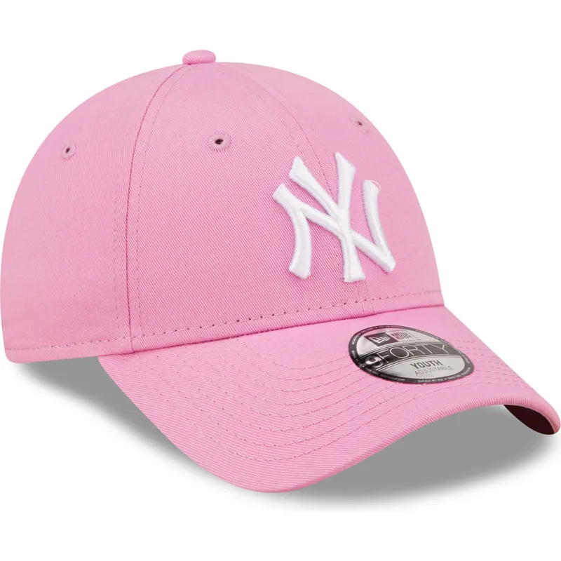 epci-curbata-roz-reglabila-pentru-copii-9forty-league-essential-de-new-york-yankees-mlb-de-new-era