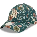 epci-curbata-verzior-reglabila-9forty-all-over-print-floral-de-new-york-yankees-mlb-de-new-era