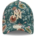 epci-curbata-verzior-reglabila-9forty-all-over-print-floral-de-new-york-yankees-mlb-de-new-era