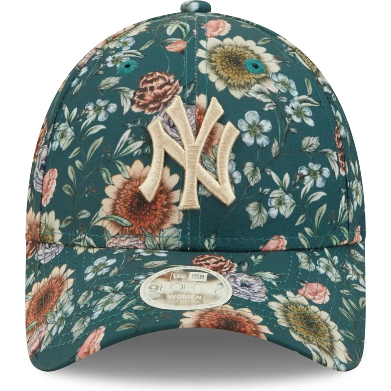 epci-curbata-verzior-reglabila-9forty-all-over-print-floral-de-new-york-yankees-mlb-de-new-era