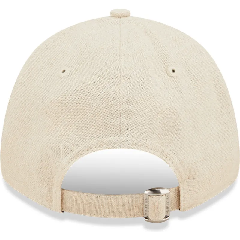 epci-curbata-bej-reglabila-9forty-linen-de-new-york-yankees-mlb-de-new-era