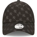 gorra-curva-negra-ajustable-para-mujer-9forty-monogram-de-new-york-yankees-mlb-de-new-era