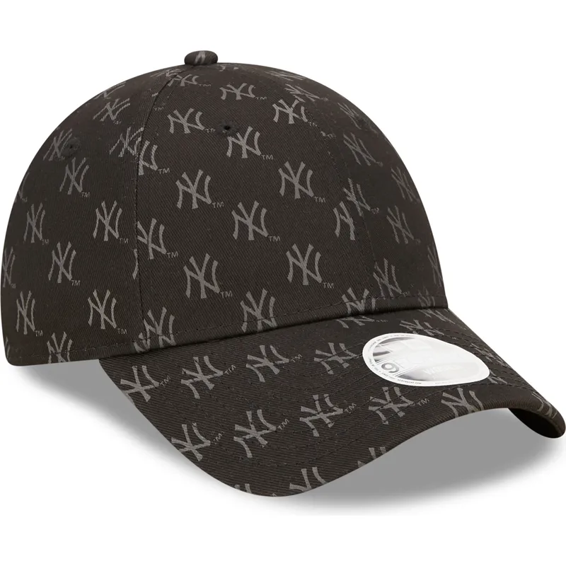 epci-curbata-negru-reglabila-9forty-monogram-de-new-york-yankees-mlb-de-new-era