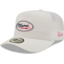 epci-curbata-alb-snapback-miami-a-frame-oval-state-de-new-era