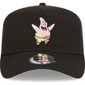 epci-curbata-negru-snapback-a-frame-de-spongebob-i-patrick-stea-de-new-era