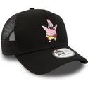 epci-curbata-negru-snapback-a-frame-de-spongebob-i-patrick-stea-de-new-era