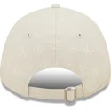 epci-curbata-bej-reglabila-9forty-monogram-de-new-york-yankees-mlb-de-new-era