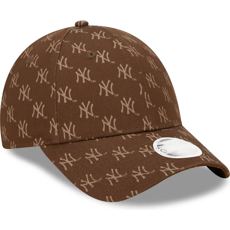epci-curbata-maro-reglabila-9forty-monogram-de-new-york-yankees-mlb-de-new-era