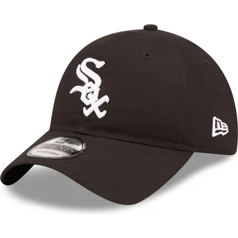 Svart böjd justerbar keps 9TWENTY League Essential från Chicago White Sox MLB av New Era