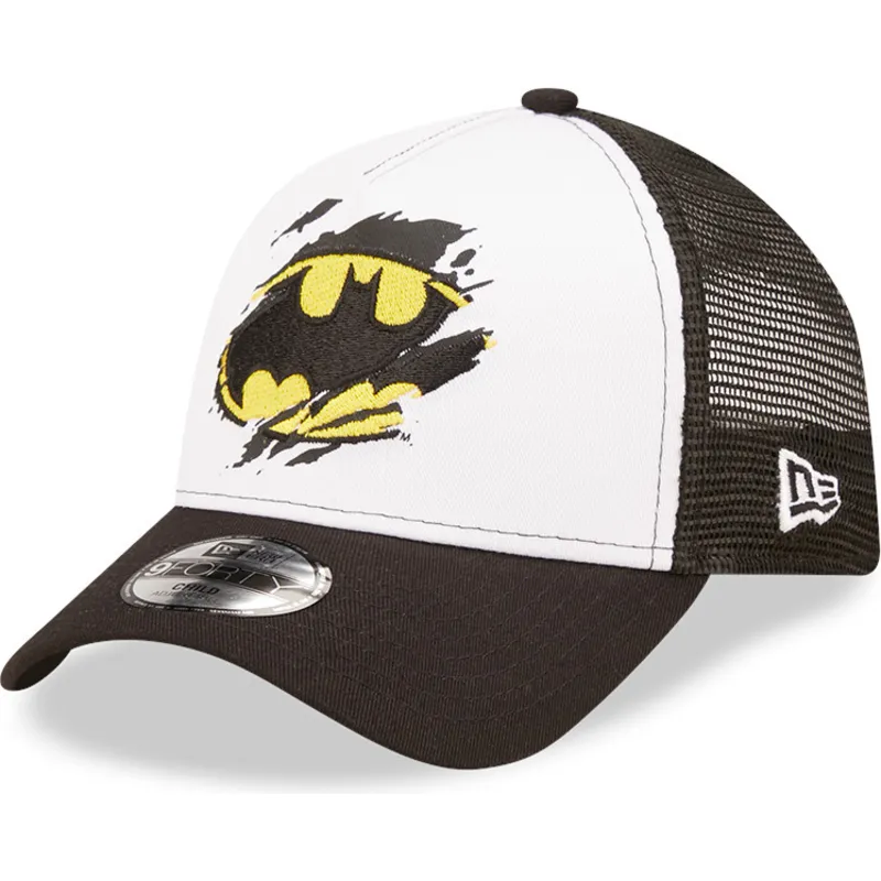 epci-curbata-negru-snapback-pentru-copii-a-frame-de-batman-dc-comics-de-new-era