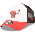 chicago-bulls-nba-a-frame-team-colour-vit-svart-och-rod-truckerkeps-fran-new-era