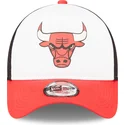 chicago-bulls-nba-a-frame-team-colour-vit-svart-och-rod-truckerkeps-fran-new-era