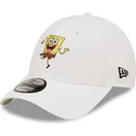 epci-curbata-alb-reglabila-9forty-de-spongebob-de-new-era