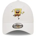 epci-curbata-alb-reglabila-9forty-de-spongebob-de-new-era
