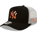 epci-curbata-negru-snapback-a-frame-seasonal-infill-de-new-york-yankees-mlb-de-new-era