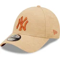 cap-curbata-brown-adjustable-strap-9forty-jersey-essential-de-new-york-yankees-mlb-de-new-era