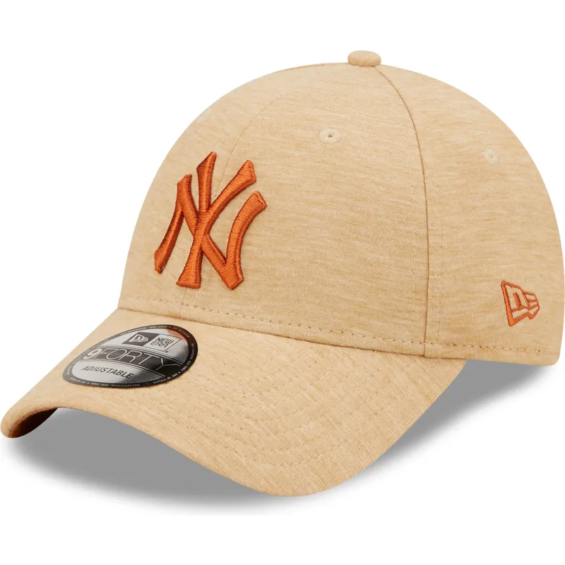 cap-curbata-brown-adjustable-strap-9forty-jersey-essential-de-new-york-yankees-mlb-de-new-era