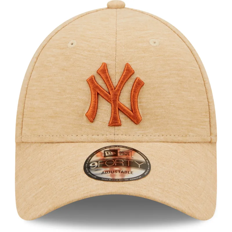 cap-curbata-brown-adjustable-strap-9forty-jersey-essential-de-new-york-yankees-mlb-de-new-era