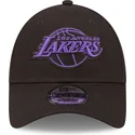 epci-curbata-negru-reglabila-9forty-neon-outline-de-los-angeles-lakers-nba-de-new-era