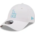 epci-curbata-alb-reglabila-9forty-neon-outline-de-los-angeles-dodgers-mlb-de-new-era