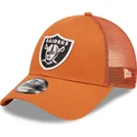 cap-curbata-orange-adjustable-strap-a-frame-home-field-de-las-vegas-raiders-nfl-de-new-era