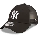czarna-regulowana-czapka-trucker-a-frame-home-field-new-york-yankees-mlb-od-new-era