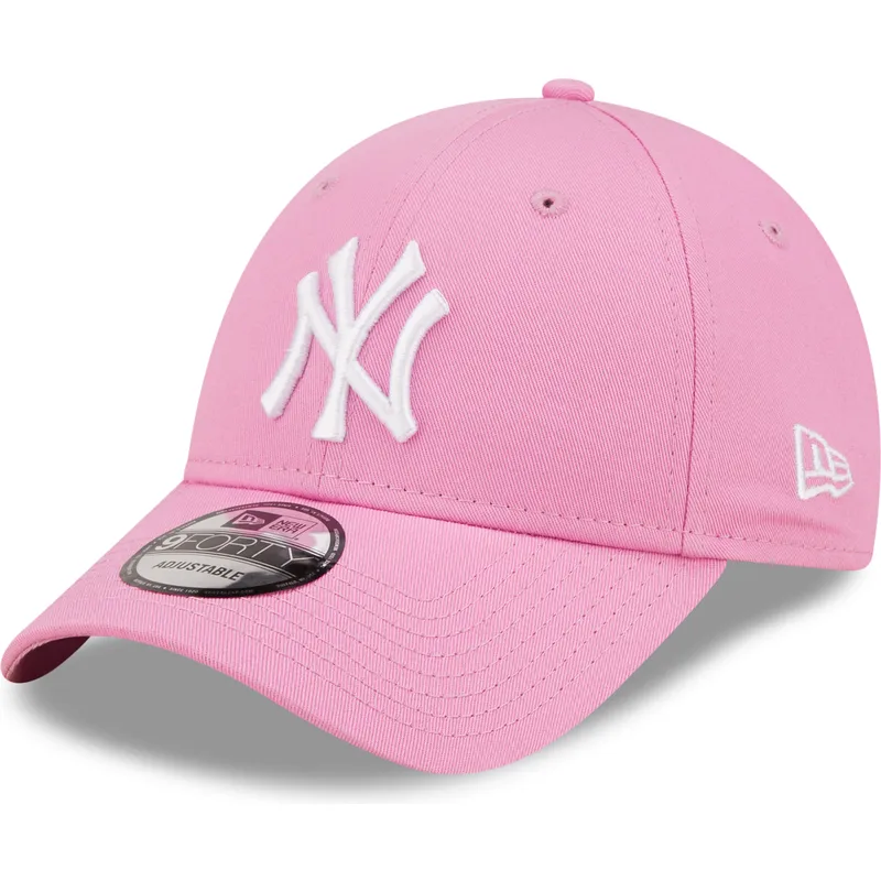 epci-curbata-roz-reglabila-9forty-league-essential-de-new-york-yankees-mlb-de-new-era