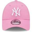 epci-curbata-roz-reglabila-9forty-league-essential-de-new-york-yankees-mlb-de-new-era