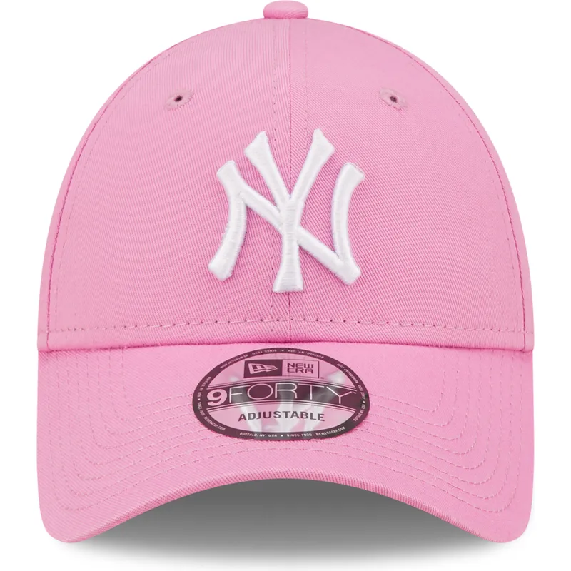 epci-curbata-roz-reglabila-9forty-league-essential-de-new-york-yankees-mlb-de-new-era