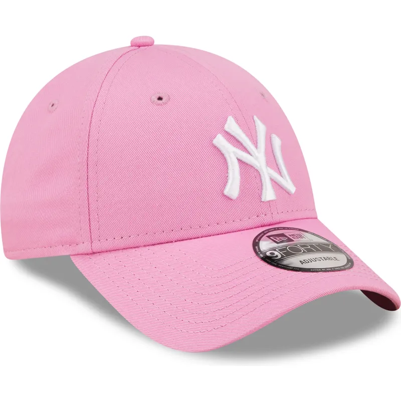 epci-curbata-roz-reglabila-9forty-league-essential-de-new-york-yankees-mlb-de-new-era