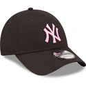 epci-curbata-negru-reglabila-rosa-9forty-league-essential-de-new-york-yankees-mlb-de-new-era