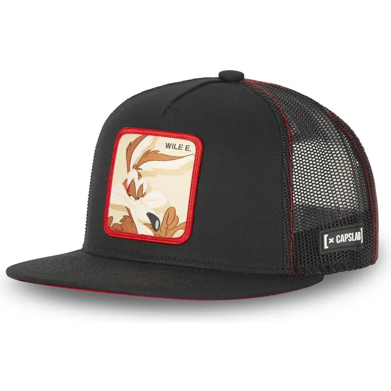 cap-plata-black-snapback-coyote-looney-tunes-de-capslab