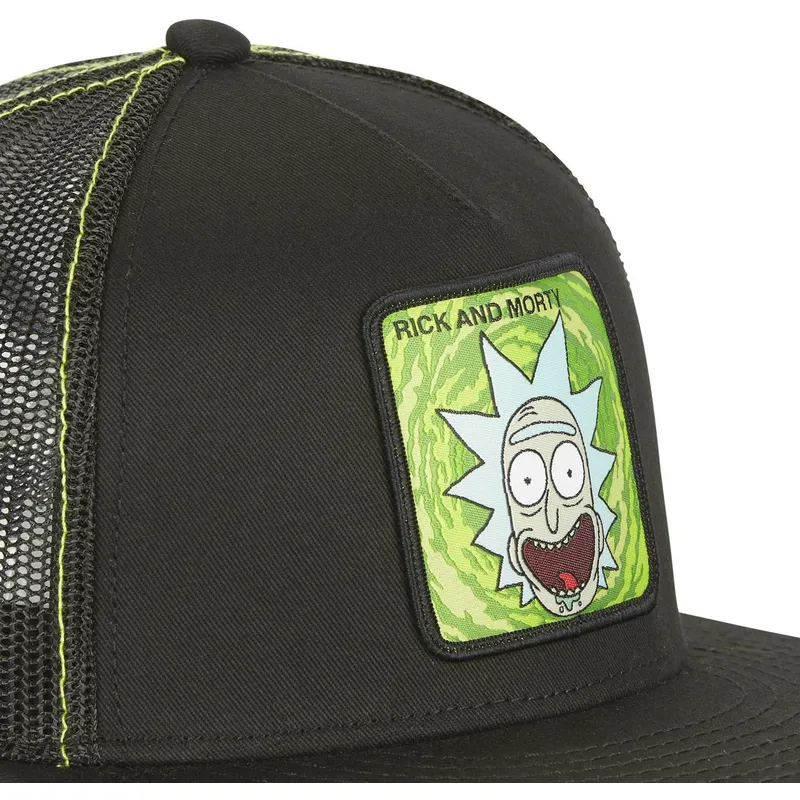 epci-plata-negru-snapback-casf-ri1-rick-sanchez-rick-i-morty-de-capslab
