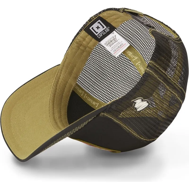 epci-curbata-maro-snapback-diavolul-tasmanian-looney-tunes-de-capslab